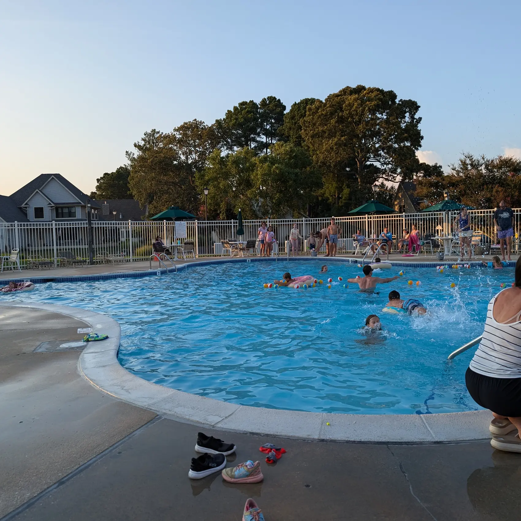 Bay Colony Pool During Pool Party Bay Colony Pool During Pool Party